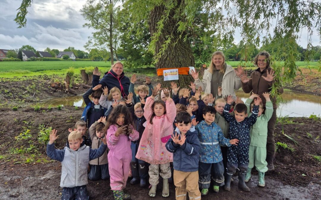 Kita-Kinder schaffen blühendes Paradies: Projekt ‚Blumenwiese‘ fördert Artenvielfalt