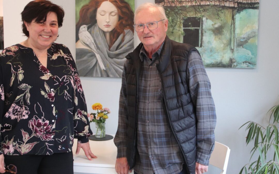 Das gegenständliche Malen begleitet den Lagenser Sigurd Schade schon lange