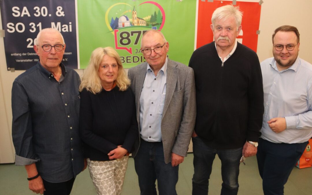 Ubbedissen ist sich seiner Geschichte bewusst und feiert sein Jubiläum