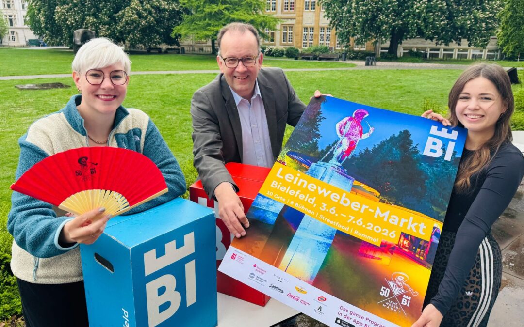50. Leineweber-Markt: Bielefeld lädt zur großen Jubiläumsparty