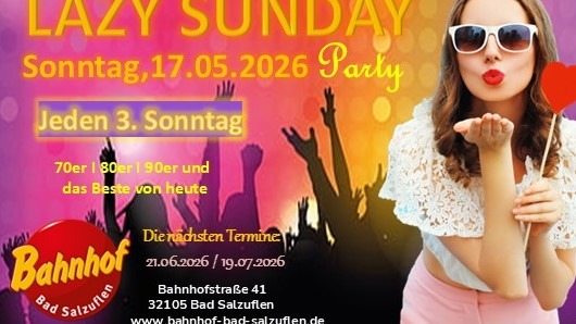 Kult-Event kehrt zurück: ‚Lazy Sunday Party‘ lädt zum Tanz durch die Dekaden ein