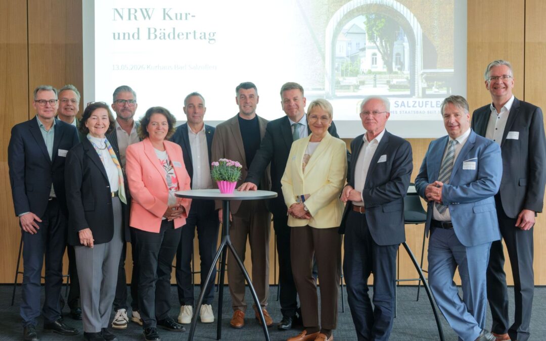 NRW-Kur- und Bädertag 2026: Weichen für die Heilbäder der Zukunft gestellt