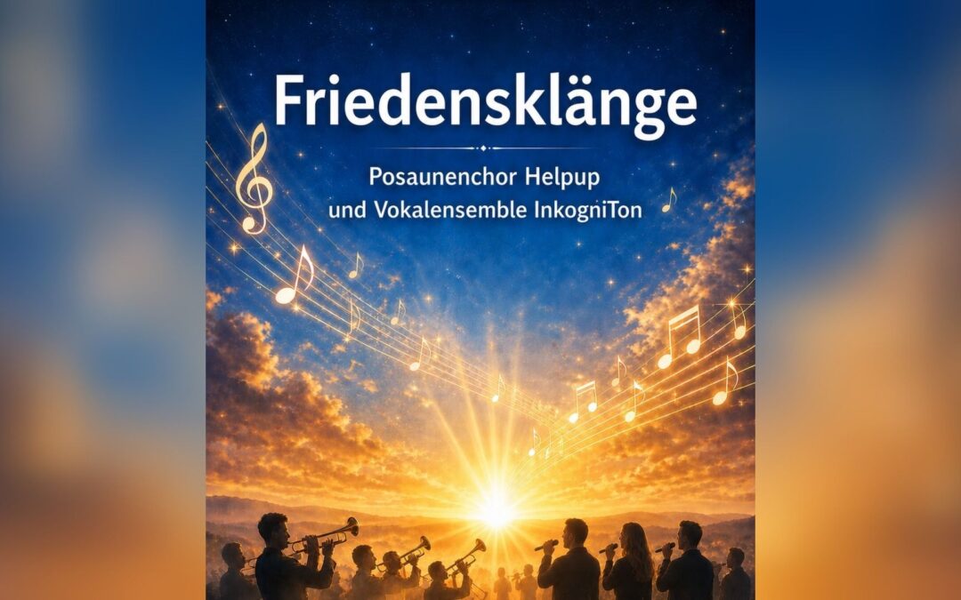 „Friedensklänge“: InkogniTon und Posaunenchor Helpup laden zum besonderen Konzert ein