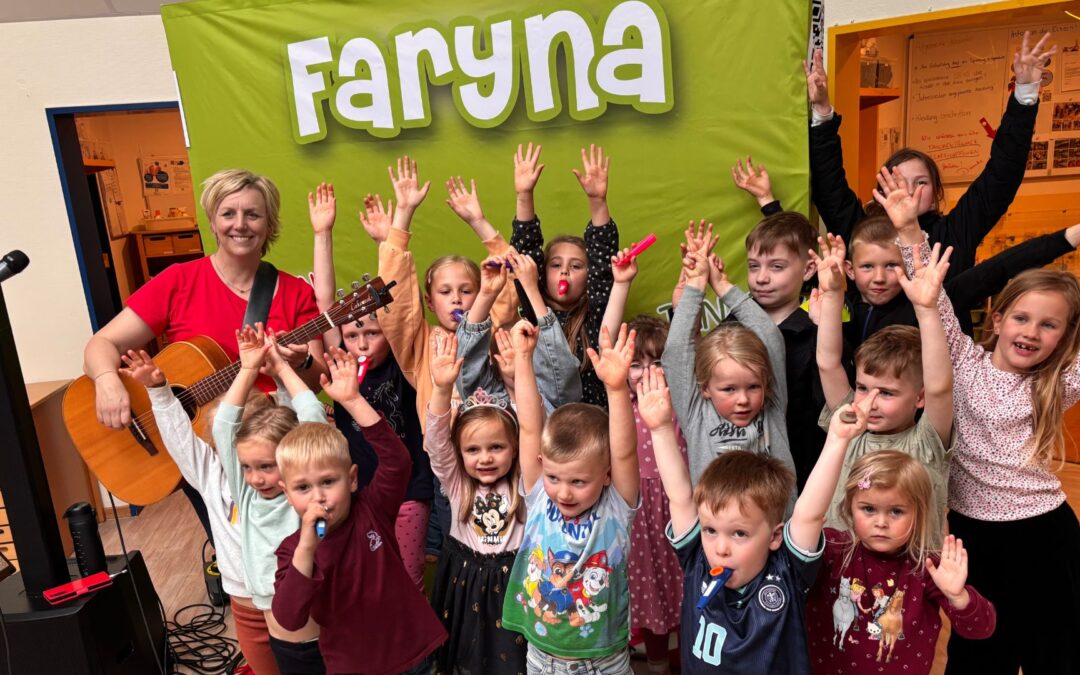 AWO-Kita Schulstraße feiert ausgelassenes Frühlingsfest mit Mitmach-Künstlerin Faryna