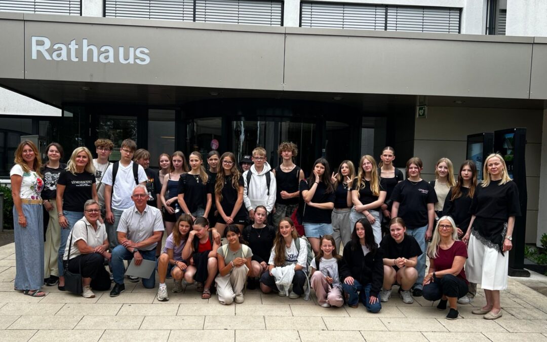 Polnische Schülerinnen und Schüler zu Gast an der Felix-Fechenbach-Gesamtschule