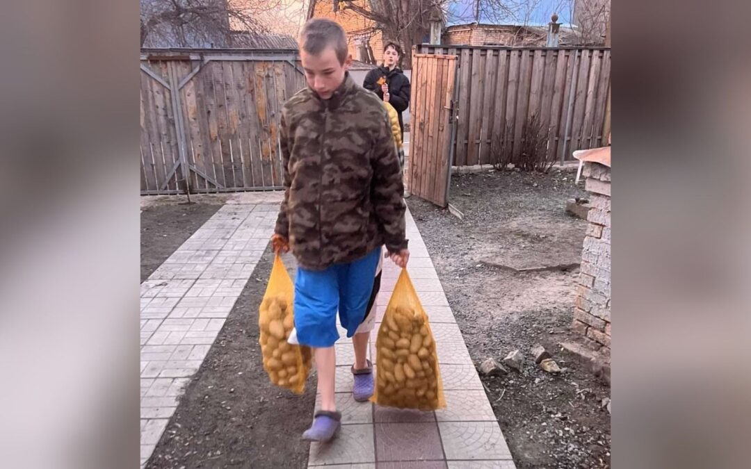 Kartoffeln aus Lippe machen Kinder in der Ukraine satt
