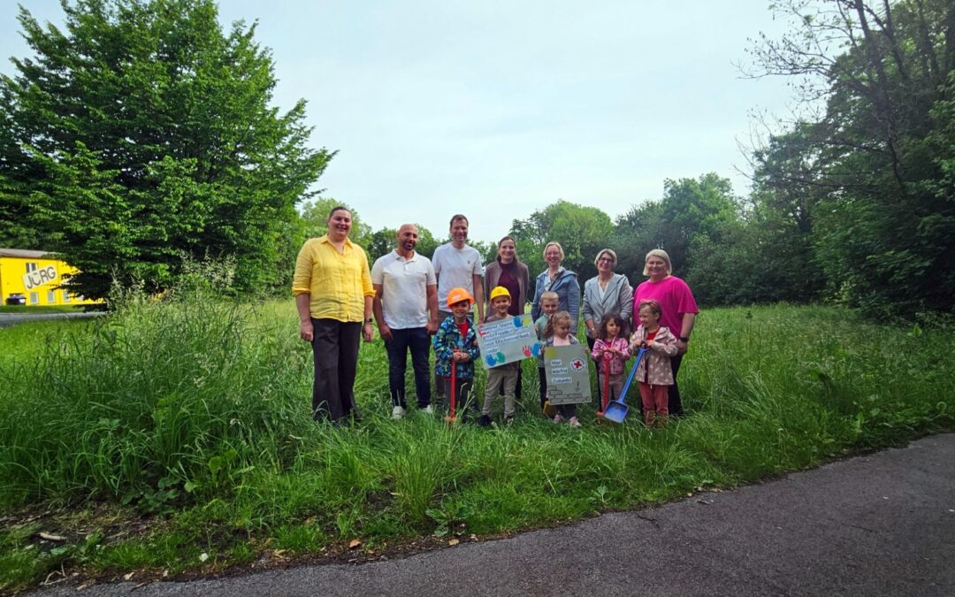 Startschuss für den Neubau der DRK-Kita Oerlinghausen am Barkhauser Weg ist gefallen