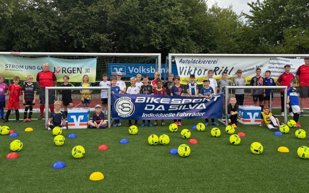 Fußball-Spaß in den Sommerferien vom 20. bis 24.7.2026 im Schulzentrum Leopoldshöhe