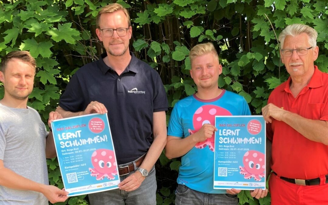 Bad Salzuflen lernt Schwimmen: Vierte Kursreihe startet am 20.7.2026