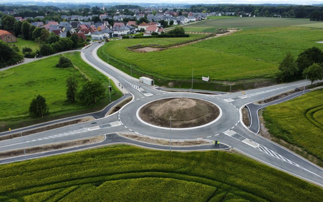 Baumaßnahme erschließt das Baugebiet Südfeld und erhöht auch die verkehrliche Sicherheit