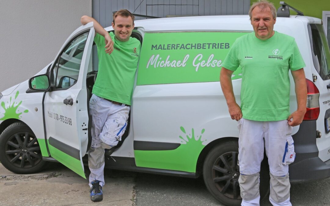 Malerfachbetrieb Michael Gelsen aus Leopoldshöhe blickt auf 10 erfolgreiche Jahre