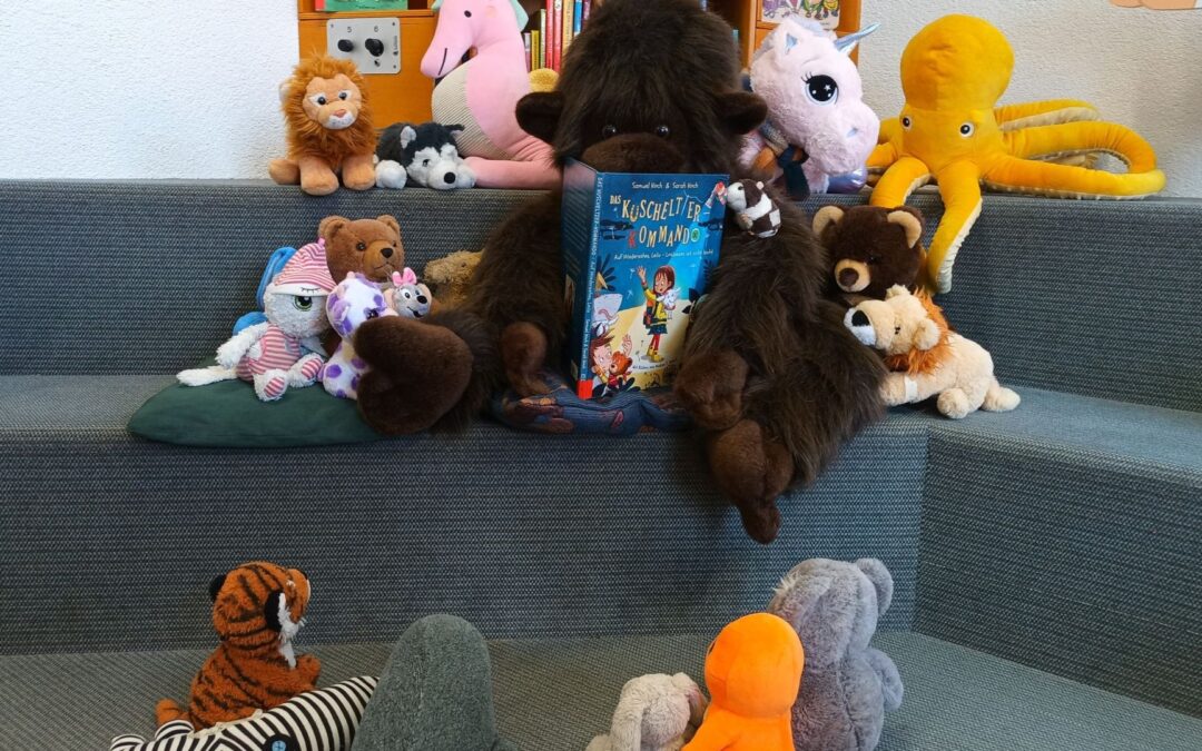 Budenzauber im Bücherregal: Kuscheltiere erleben magische Nacht