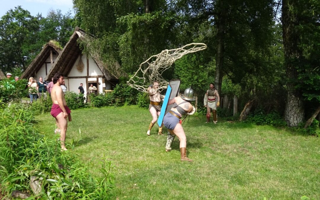 Gladiatoren live: Antike Kämpfe neu interpretiert