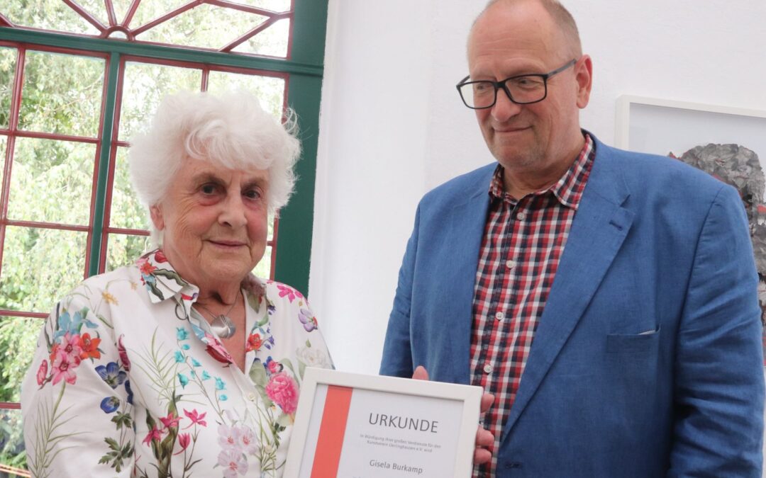 Der Kunstverein Oerlinghausen erinnerte an die Gründung vor 50 Jahren