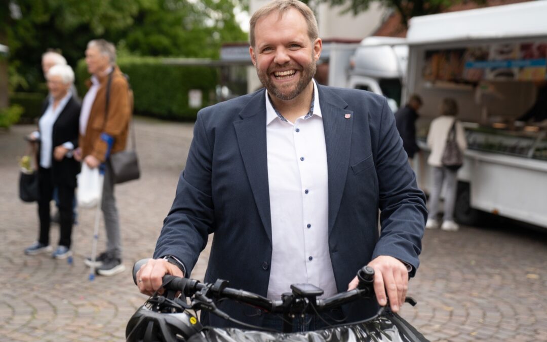 Lemmen zu Besuch beim politischen Abendbrot in Stieghorst