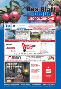 Titelblatt Leopoldshöhe