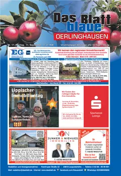 Titelblatt Oerlinghausen